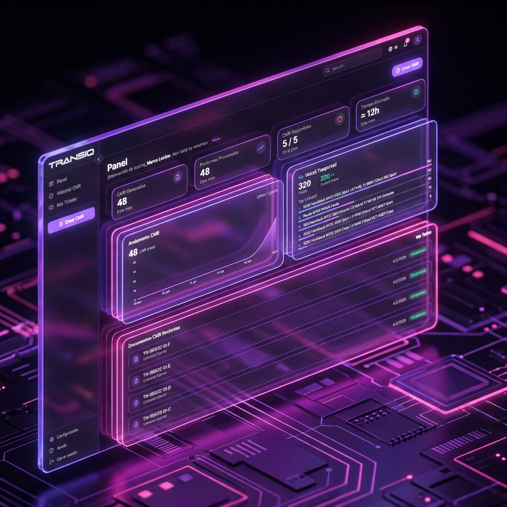 TransiQ Dashboard - AI Interface